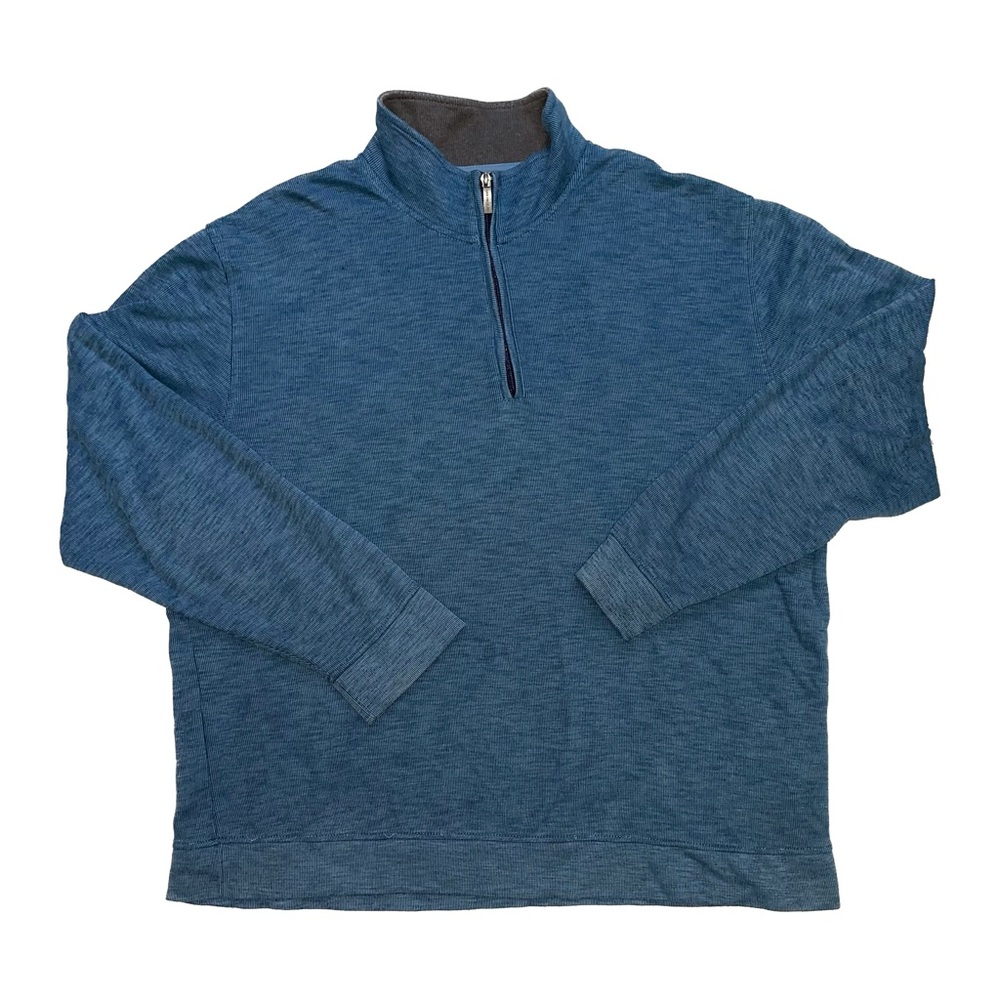 Van Heusen Mens Quarter-Zip Pullover Sweatshirt XXL